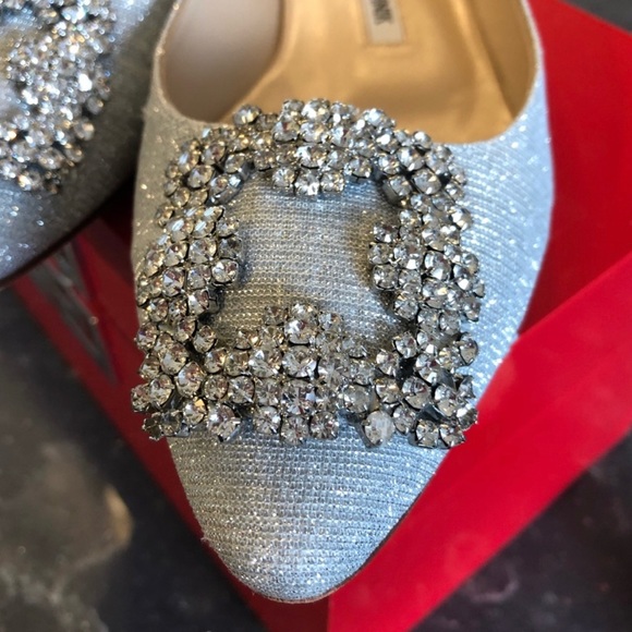 Manolo Blahnik Hangisi flats - Picture 2 of 9